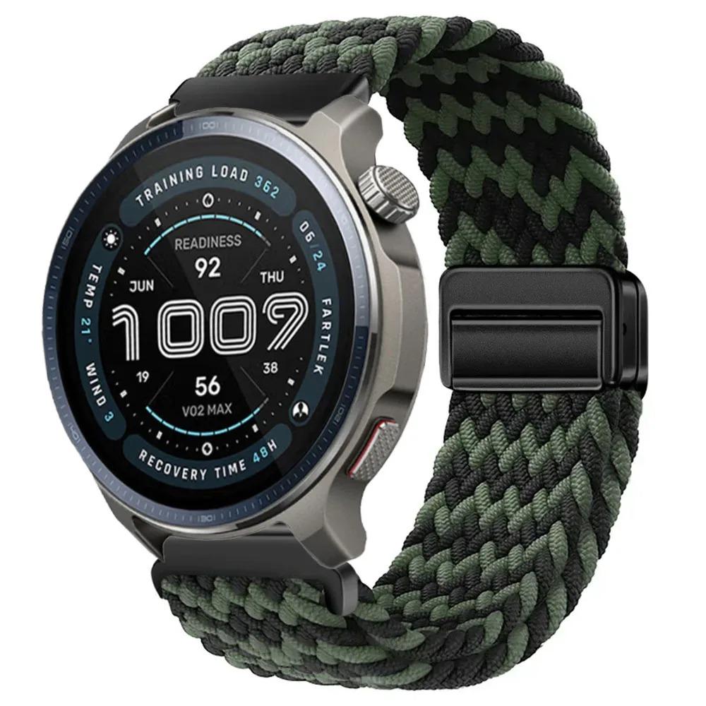22 мм 20 мм Нейлоновый ремешок для Amazfit Balance 2 1 Спортивный браслет для Amazfit Helio/Active 2/Bip 6 5/GTR4 3/GTS 4 mini 3 Аксессуары