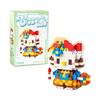 99 style Hello Kitty Building Blocks Cartoon Figures Kuromi Bricks My Melody Children's Assembly Toys Cinnamoroll Gift