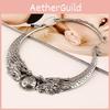 Dragon Double Retro Design Ethnic Style Collar For Vintage Costume Accessory
