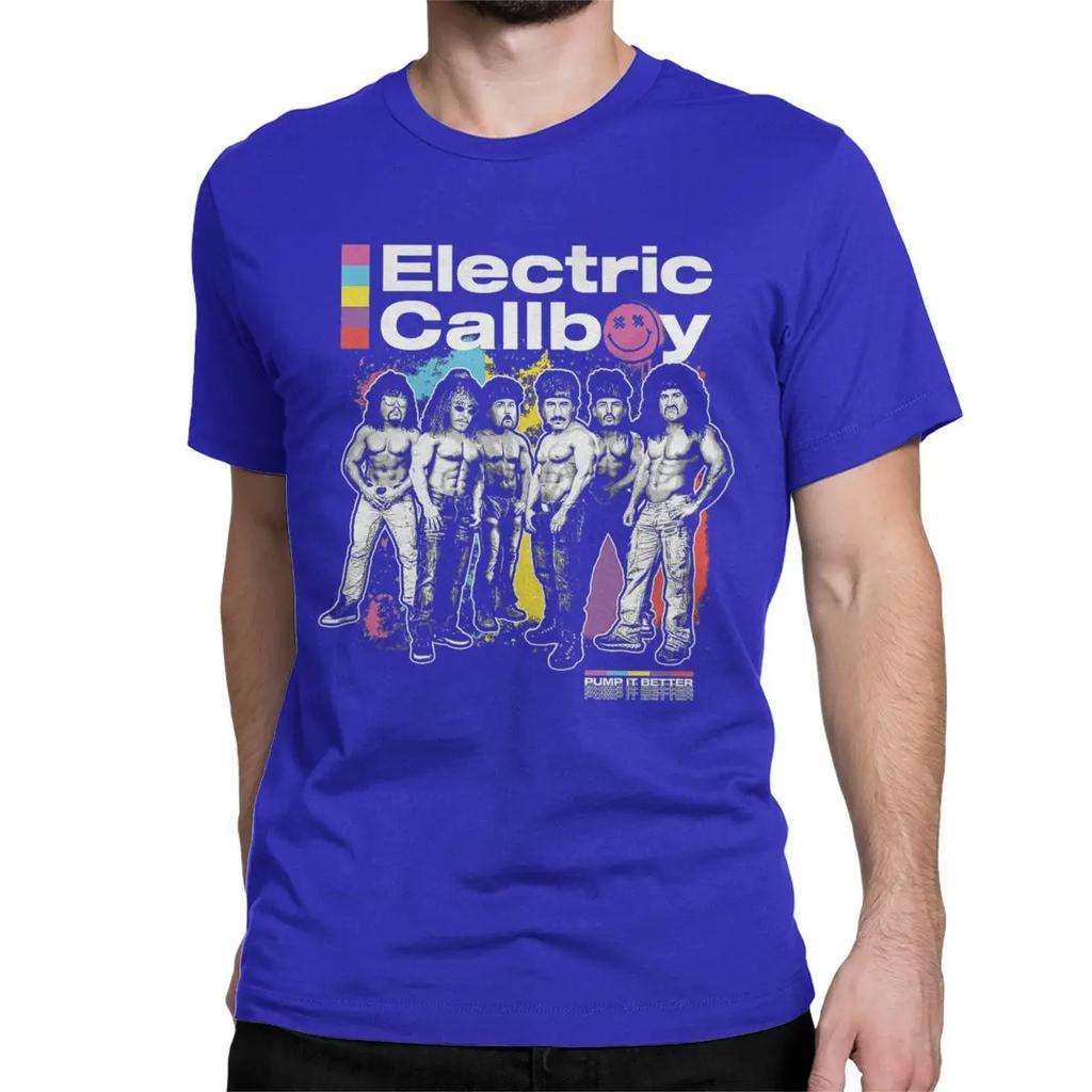 LE Electric Callboy Tour T Shirt Men Women Pure Cotton Casual T-Shirts Round Neck German Music