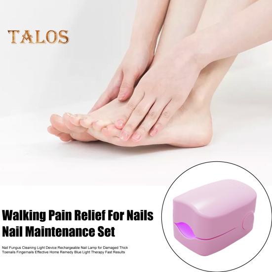 Свет для лечения грибка ногтей 910 нм Инфракрасный свет 460 нм Синий свет Ногти на ногах Очистка ногтей от грибков Устройство для удаления онихомикоза Светодиодная терапевтическая лампа