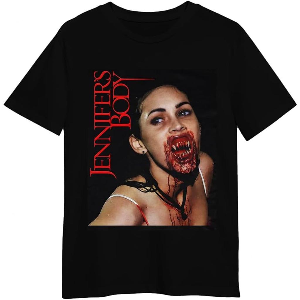 Футболка Jennifer's Body Футболка из фильма «Тело Дженнифер Летний Новый Стиль Подходит для Унисекс и Женщин Повседневная и Модная Футболка