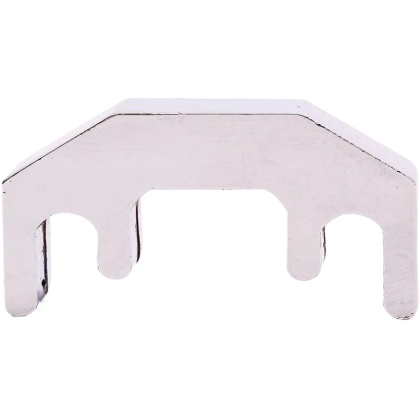 Silver Metal Violin Mute - Five-Prong Volume Reducer