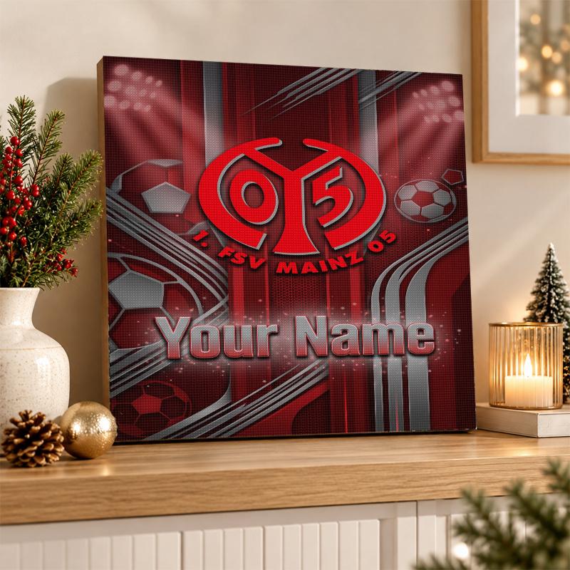 Mainz 05 Custom Name Text 5D Diamond Painting Kit DIY Full Drill Diamond Art Decoration
