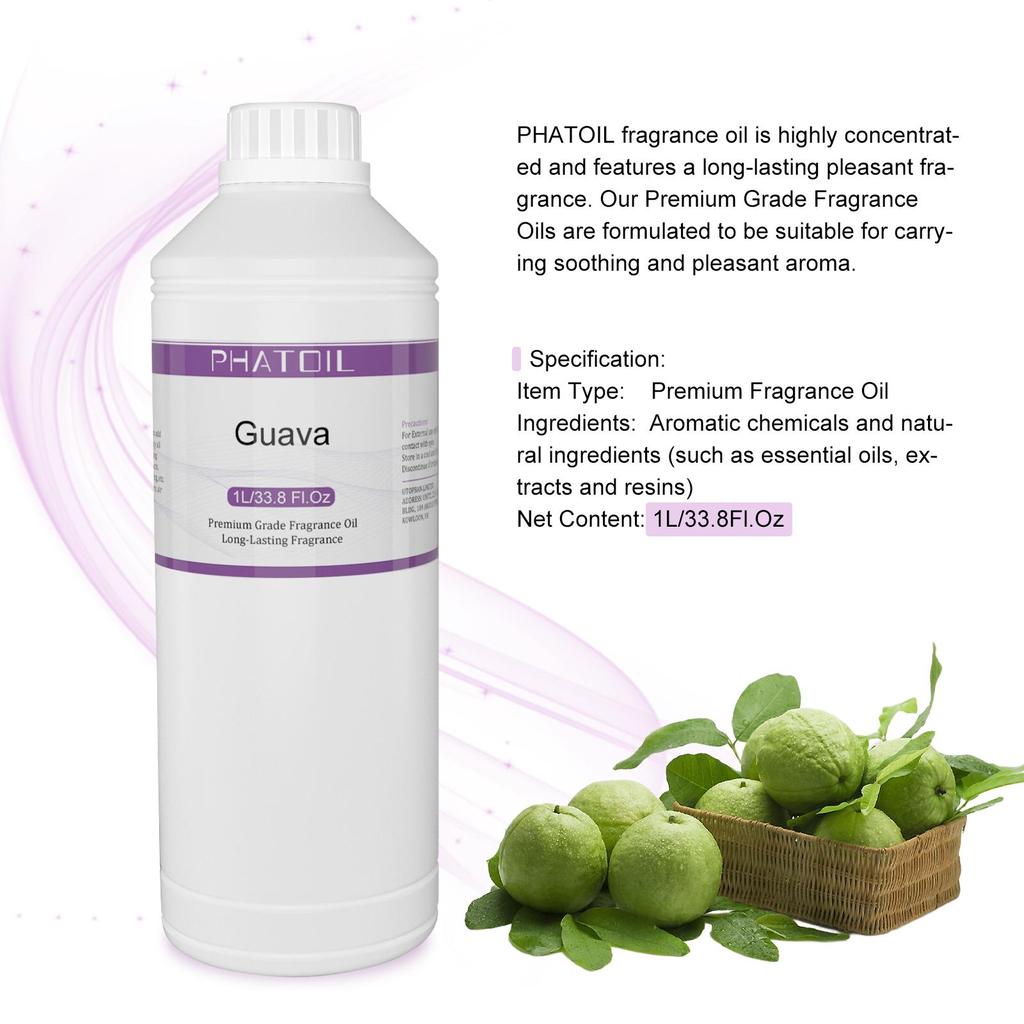PHATOIL 1000 мл/33,8 жидких унций Ароматические масла Манго Вишня Арбуз Лимон Фрукты Эфирное масло для освежителей воздуха Уход за волосами и кожей Духи «сделай сам»