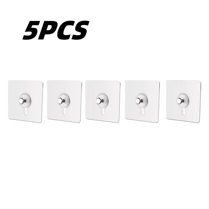 50 шт. самоклеящиеся крючки фоторамка плакат крючки водонепроницаемые кухонные аксессуары для ванной комнаты винтовой крючок