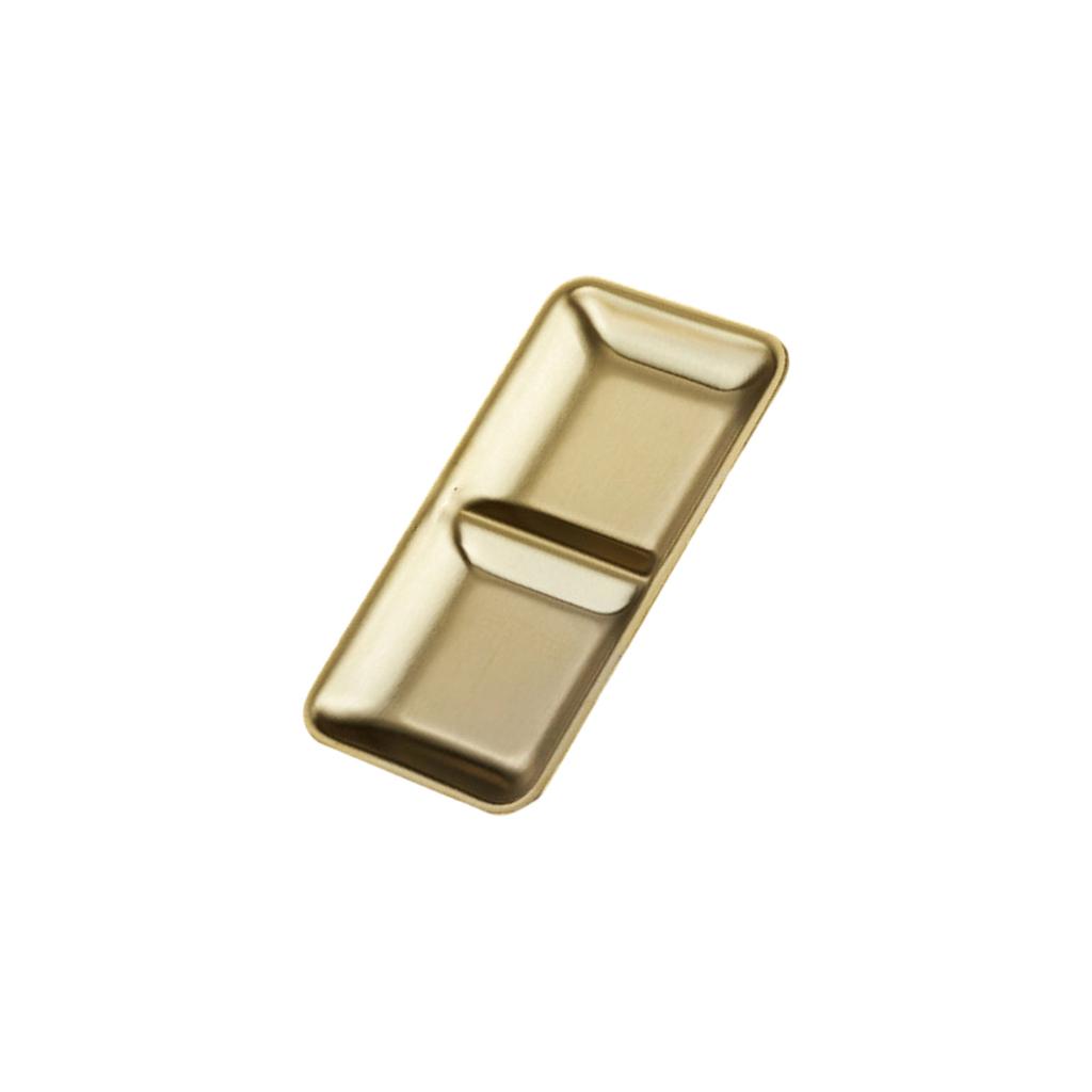 Тарелка для приправ из нержавеющей стали 304 для кухни, столовой и ресторанов. Нержавеющая миска для соусов и закусок.