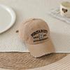 Children's spring and autumn Korean-style letter-embroidered baseball cap, trendy and stylish, for boys and girls, offering sun protection