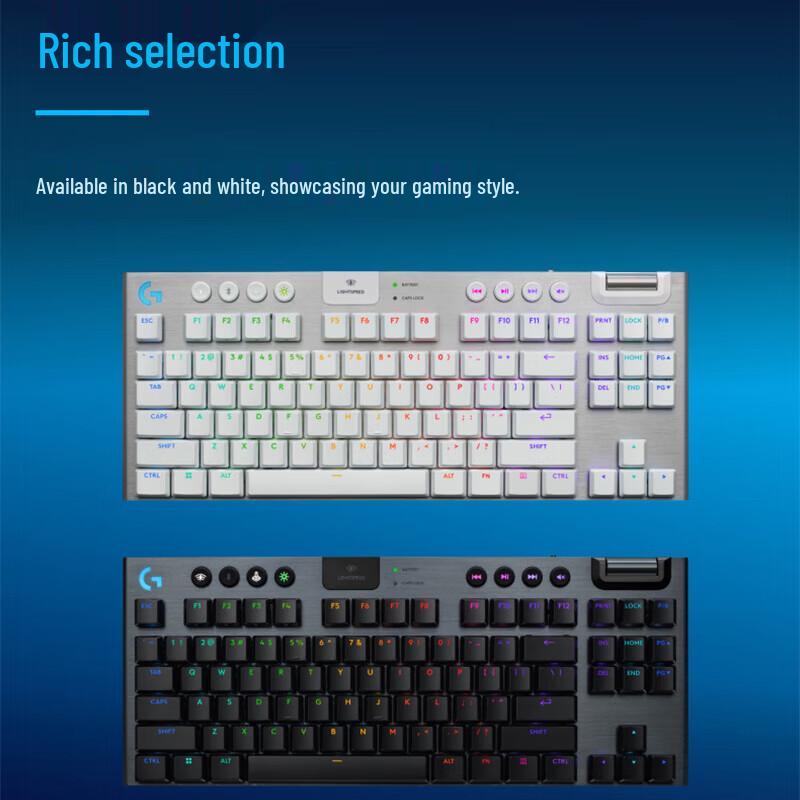 Механическая игровая клавиатура Logitech G915 X LIGHTSPEED TKL с низкопрофильными клавишами