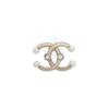 Chanel Classic Double C Crystal Pearl Metal Earrings Women Earrings AB6615-B06036-NC860