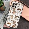 Hedgehog and Balloon For Samsung Galaxy M55 M15 M13 M23 M33 M53 M30s M31s M12 M32 M52 M20 M21 M51 M34 M54 Case