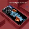 Красочный Милый Рыбка Для Infinix Note 40 4G 30i 12 96 Smart 8 Hot 9 Play 10 11S 12 20i 50 Pro Plus 5G Чехол для телефона из закаленного стекла