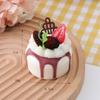 Soft Cake Squeeze Toy Cartoon Refrigerator Magnets New Mochi Squish Foam Toy  Student