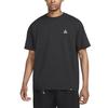 Nike Мужские футболки ACG Черная с круглым вырезом Умеренный прямой крой DJ3643-010