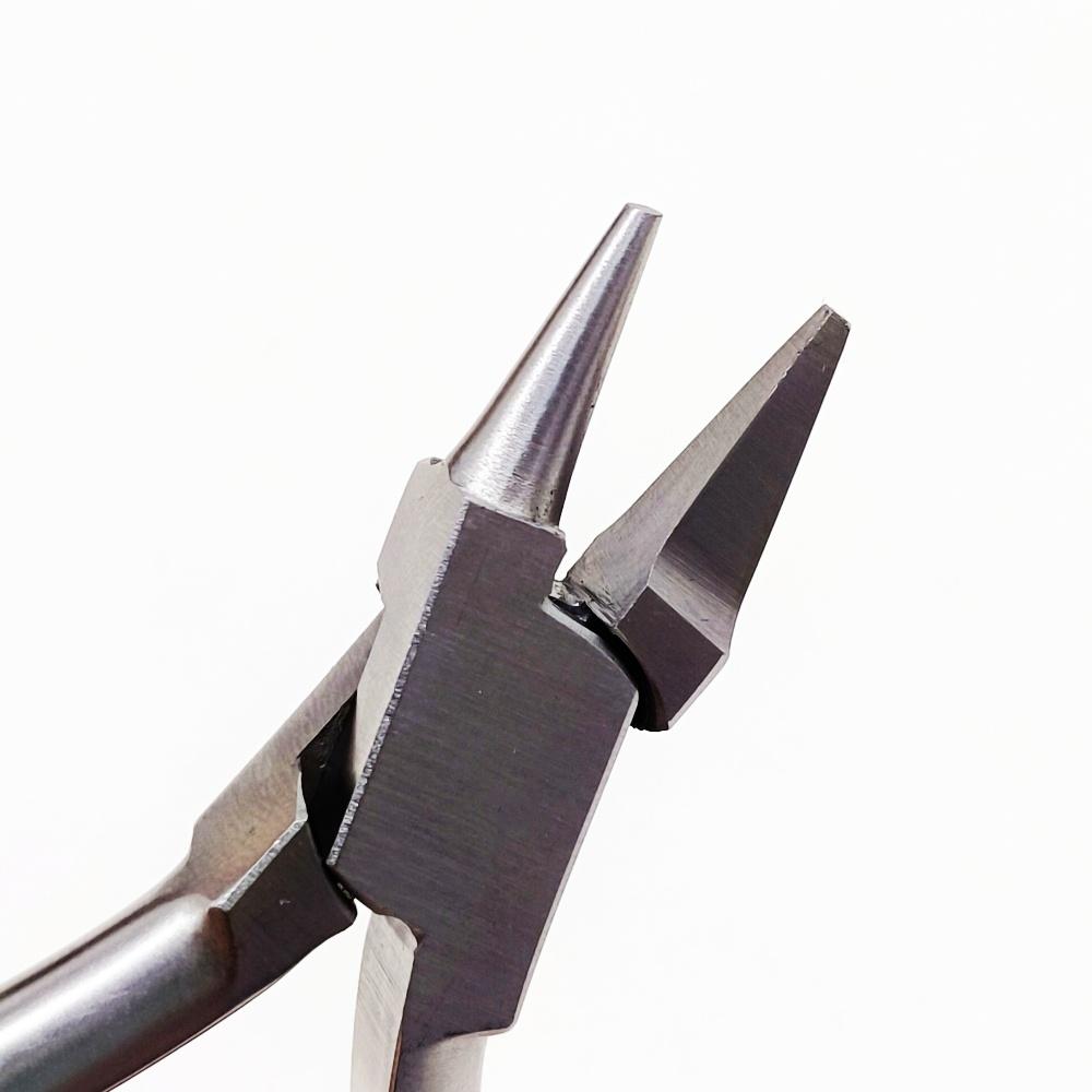 Стоматологические ортодонтические плоскогубцы, лабораторные клещи для гибки проволоки Адама, формовочные плоскогубцы, лабораторный инструмент для проволоки макс. 0,9 мм