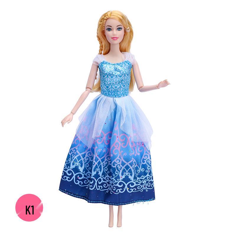 Комплект одежды для куклы Барби: Белоснежка, Белль, Золушка, Холодное сердце, Русалочка, Спящая красавица, Рапунцель - Коллекция 11 дюймов