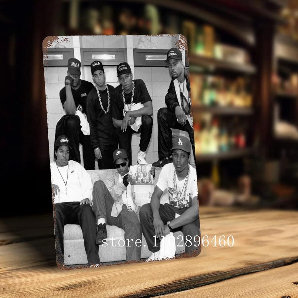 Nwa Металлические таблички и знаки настенный декор Винтажные жестяные таблички Капитан Металлический постер Декор для бара паба клуба Настенное украшение