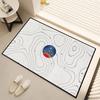 Game Starfields Small Carpet Bedside Kitchen Bath Living Home House Bedroom Floor Mat Doormat Rug Decoration