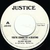 7-дюймовая пластинка DELROY WILSON - You're Gonna Get A Beating / Beatin JUS013 Justice 1974 UK Регги, Ска и Даб Б/У