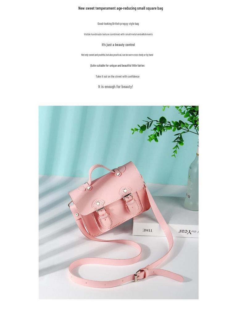 Набор для маленькой сумки кроссбоди Кембридж ручной работы: В комплекте вязальная спица, нитки и инструкция