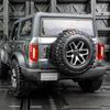 Майсто 1:24 Имитация оригинальной модели внедорожника Ford Bronco 2021 из сплава, коллекционные автомобильные украшения, открывающиеся двери