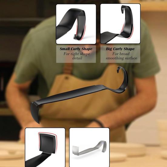 Pottery Trimming Tool High Durability Rust-Resistant Multipurpose DIY Double Ended