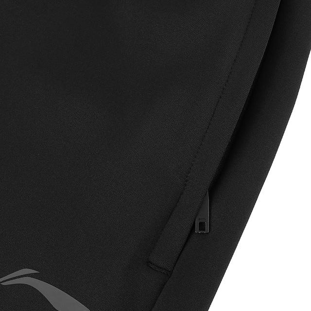 Повседневные брюки Li Ning мужские черные умеренные спортивные штаны AKLZ987-1