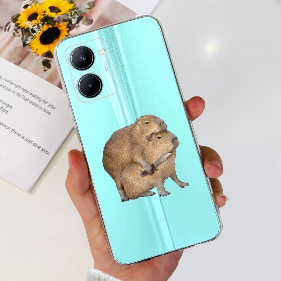 Для Realme C33 2023 Чехол Новый Модный Расписная Задняя Крышка Мягкий Силиконовый Чехол для Телефона Для Realme C33 C 33 RealmeC33 Fundas 6.5'' Сумки