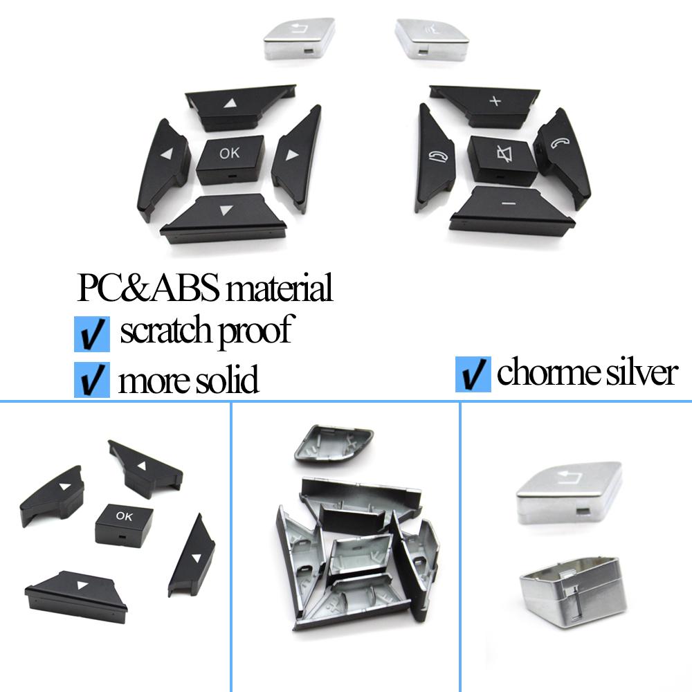 Car Interior Left Right Multi-Function Steering Wheel Button Control Switch For Benz ML GL G Class W166 W463 GL550 GL350