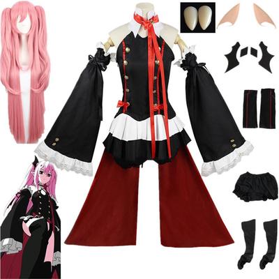Серафим Конца Крул Цепеш Косплей Костюм Униформа Аниме Owari no Seraph Witch Vampire Curl tepes Одежда Для Женщин
