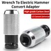 1/2 шт. Гаечный ключ для электрической дрели Адаптер для преобразования в электрический молоток 1/2 Патрон для электрического молотка Инструмент-конвертер привода