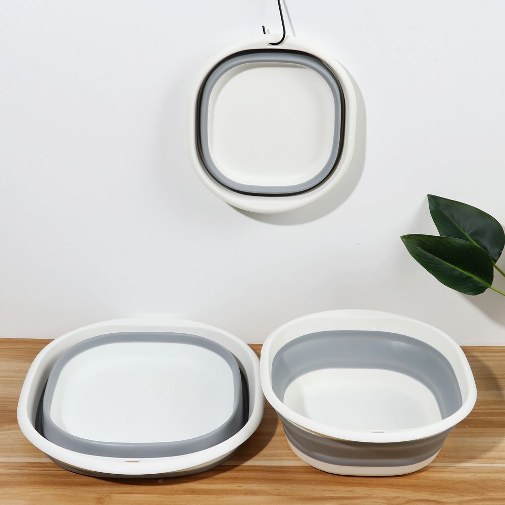 Multi-purpose Foldable Washbasin Picnic Cleaning Tool Collapsible Wash Basin Washing Up Bowl