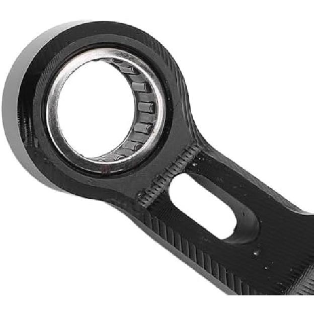 EVGATSAUTO Aircraft Grade Motorcycle Gear Shift Stabilizer, CNC Machined Aluminum Alloy Bracket for MT 09 Series, Eliminates False Neutrals Enhances