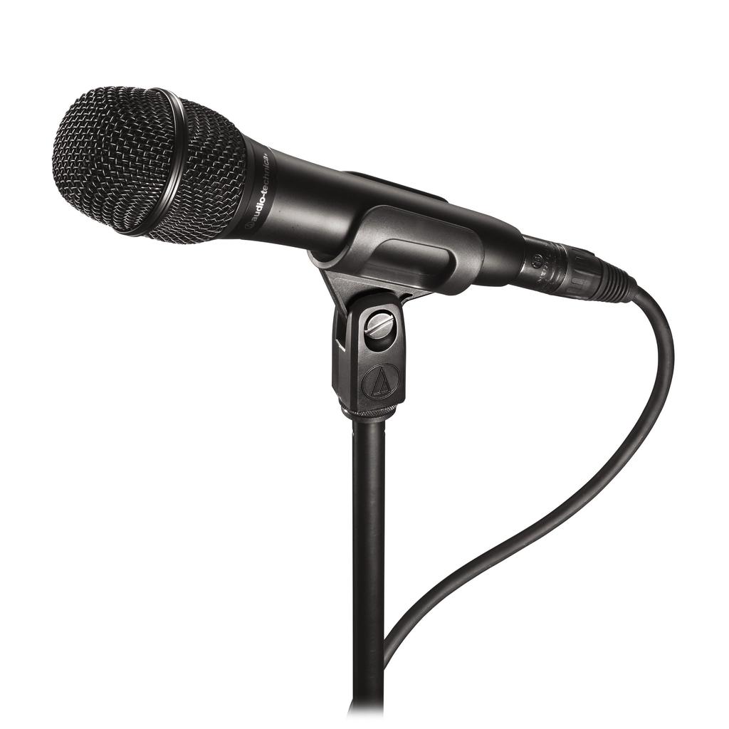 Audio Technica AT2010 Condenser Microphone XLR Handheld Video Distribution Home Recording Podcast Live DTM Black []