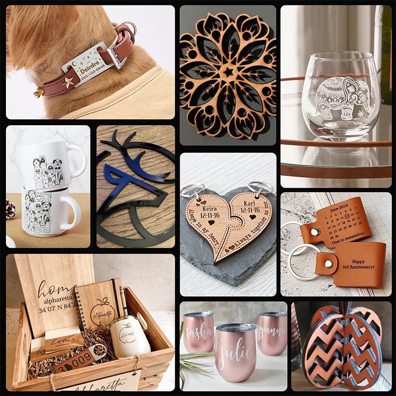 Настольный лазерный гравер Diaojiang A6PRO-5W, штекер CN (адаптер в комплекте)