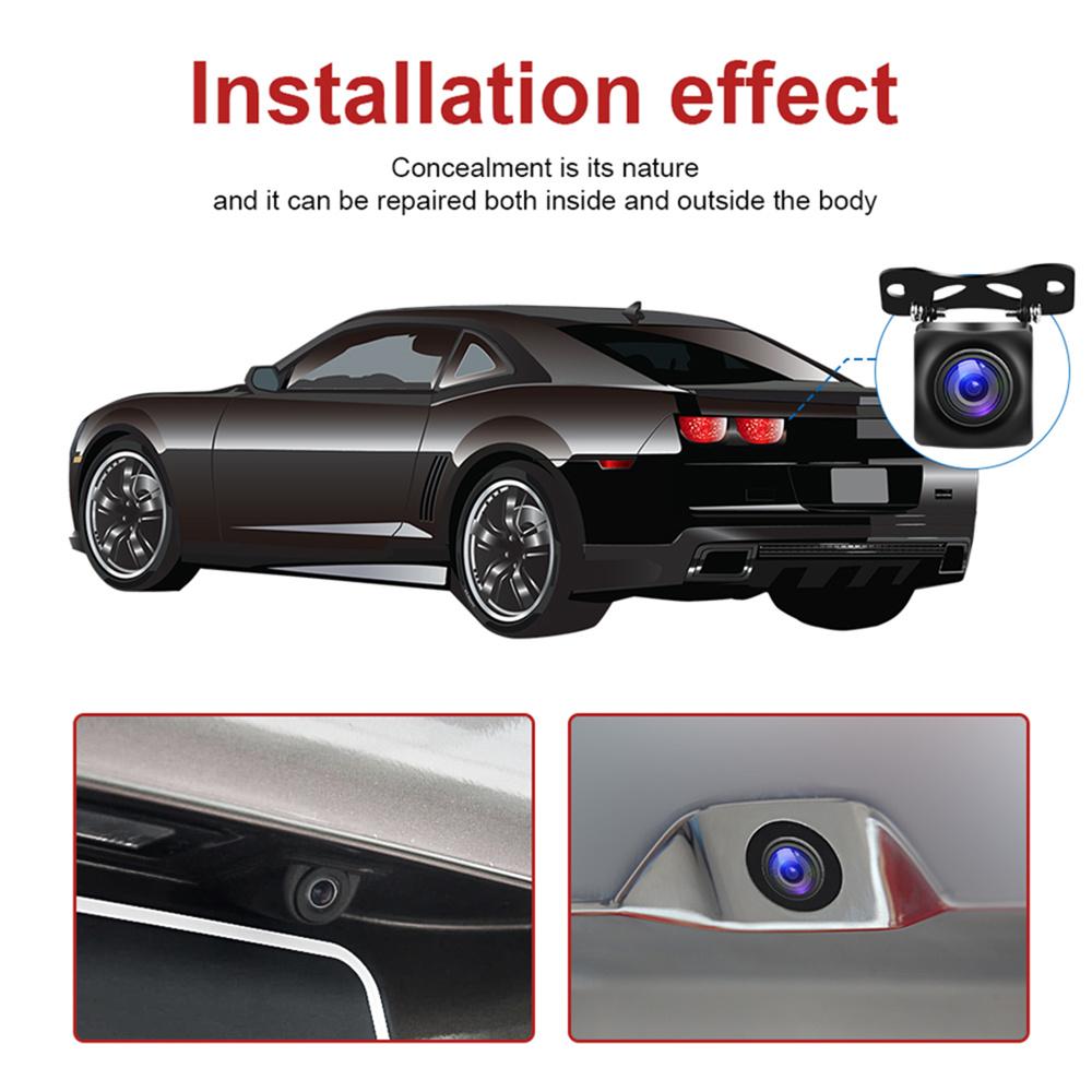 Автомобильная камера заднего вида с ночным видением, резервная камера заднего вида, водонепроницаемая камера заднего вида для автоаудио, автомобильного монитора, AV-порта