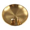 Portable Water Drop Shape Nine-hole Incennse Insert Brass Mini Brass Incense Tray Handmade Coils Base Holder Home Decor