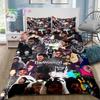 Luxury New 3D Print XO The Weeknd Comfortable Duvet Quilt Cover Pillowcase Bedding Set Children Bedroom Decoration Home Textile