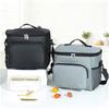 1PC Large Capacity Portable Insulated Crossbody Bag with Ice Pack for Outdoor Picnics Food Storage Organizer Hand-Held Food Box