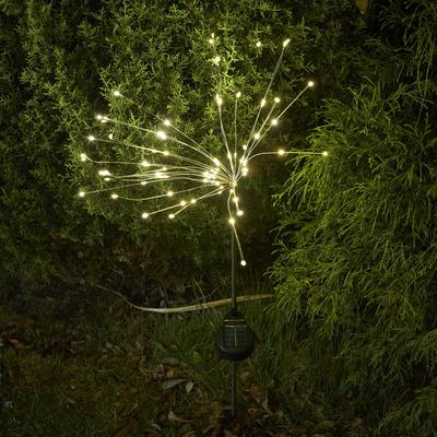 Светодиодный солнечный светильник Gardenmaster Clarte с автоматическим освещением для улицы, сада, без электричества, стильный рождественский светильник, фейерверки, переключатель, свет,