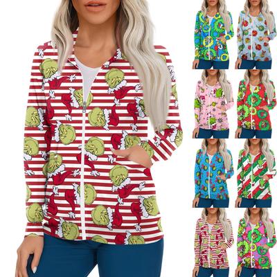 Женский однобортный защитный комбинезон с длинным рукавом и карманом, рабочий воротник-стойка, кардиган, куртка, топ