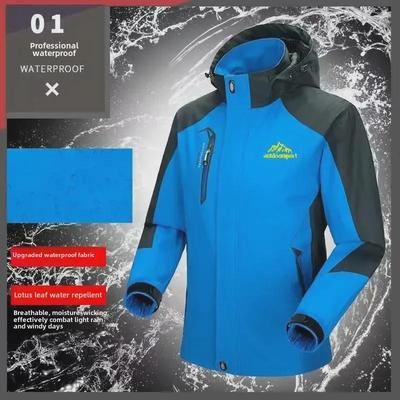 Новые водонепроницаемые и дышащие зимние куртки с бархатной подкладкой для мужчин и женщин — теплая и стильная одежда для активного отдыха и альпинизма