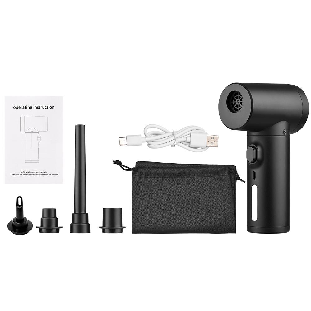 Geevorks Многофункциональная беспроводная электрическая воздушная тряпка и воздушный насос 2-в-1 для выдувания пыли с