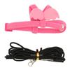 Bird Harness Leash Bite Resistant Adjustable Ultra Light Bird Traction Rope for Parrot Training XS