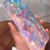 Прозрачный противоударный чехол с бабочками для iPhone 14/15/16/17 Pro Max