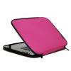 Intzone Two-tone Zipper Laptop Pouch INTC-215X, Cherry Pink