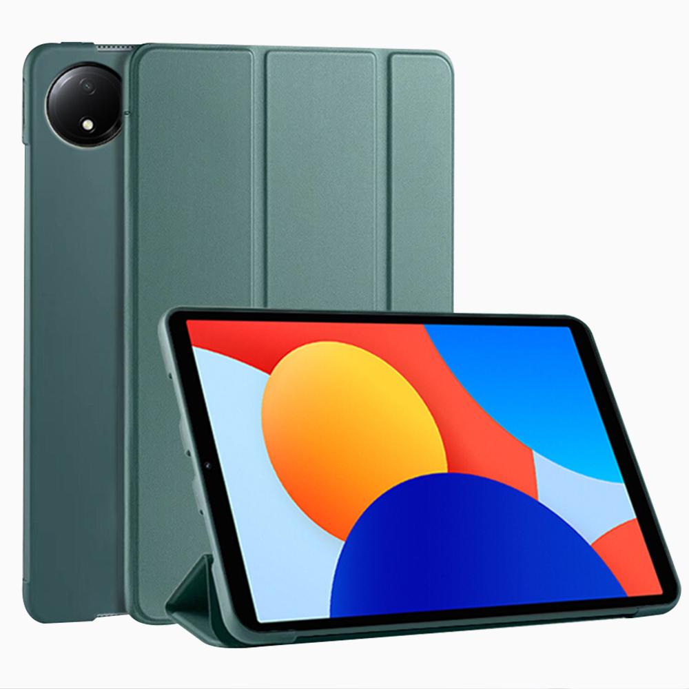 Чехол для Redmi Pad SE 8,7 дюйма, Силиконовый чехол для планшета, Тонкий чехол-книжка с подставкой, Умный чехол с функцией Авто Сон/Пробуждение