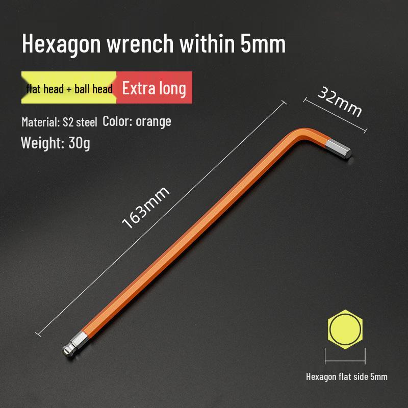 Промышленный набор цветных шестигранников Bangyuan (1.5-10ММ)