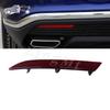 For Hongqi HS5 18-22 Rear Bumper Fog Light Reflector Stop Light Rear Fog Light Foglamp Brake Lamp Warning Lamp Frame Cover
