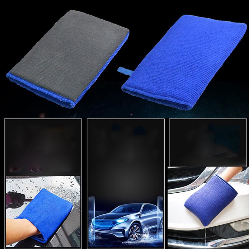 Car Wash Magic Clay Bar Mitt Car Clay Cloth Care Cleaning Towel Microfiber Sponge Pad Clay Cloth